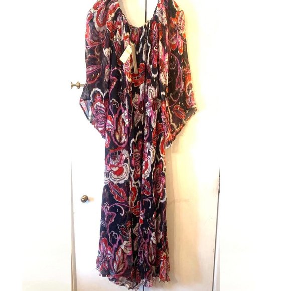 Anthropologie Sweeping Off-The-Shoulder Maxi Dress - Picture 7 of 16